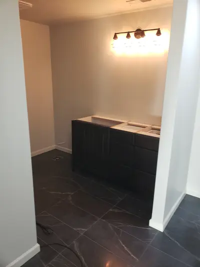 Office to Bathroom Conversion project